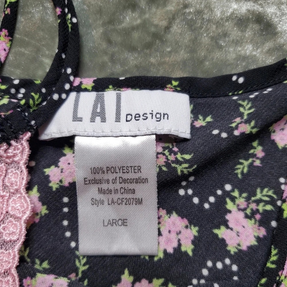 Lai Design Floral Slip - Picture 5 of 7